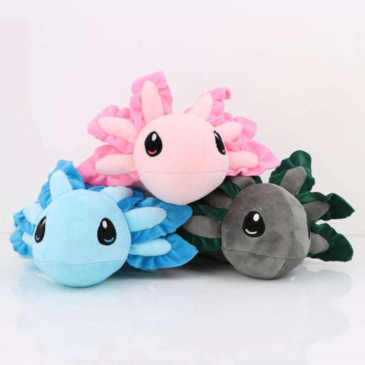 Axolotl Kuscheltier Mit Großen Kiemen