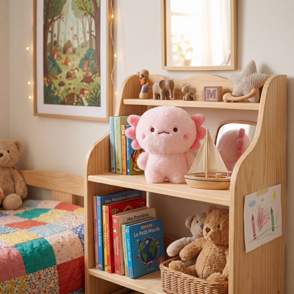 Axolotl Kuscheltier Pink