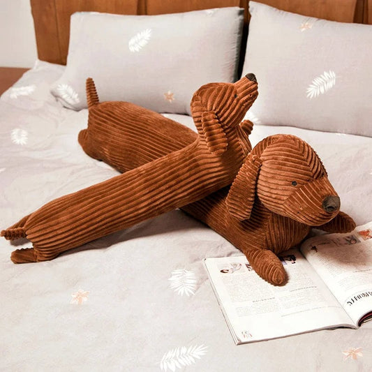 Dackel Kuscheltier Braun Und Flauschig