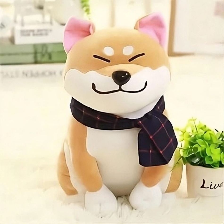 Hund Kuscheltier Braun Für Kinder