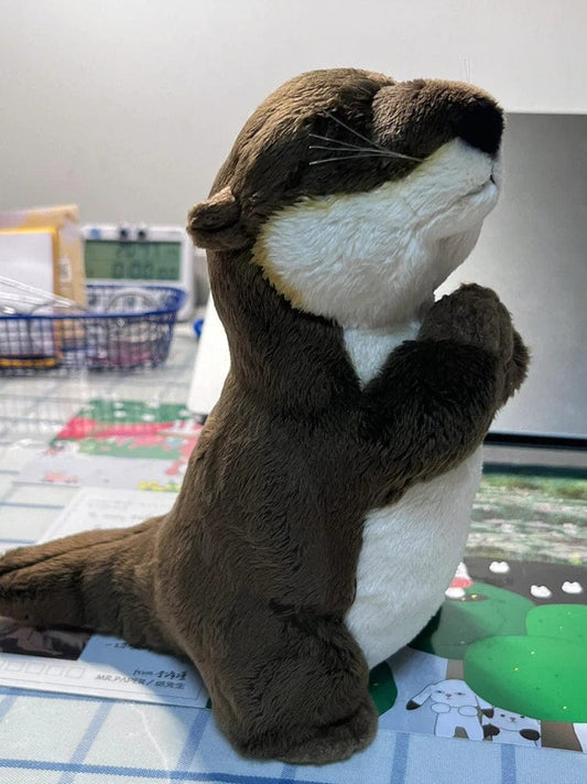 Schlafender Otter Kuscheltier