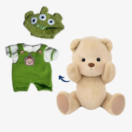 Teddybär Im Alien Kostüm