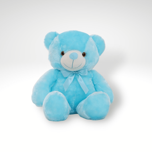 Teddybär Kuscheltier Mit Licht 45 cm Blau