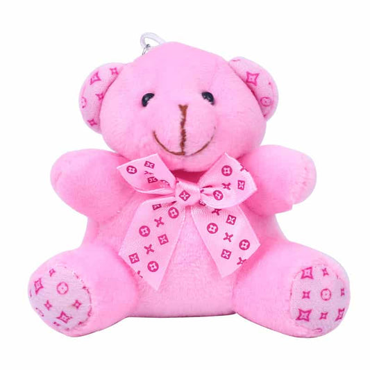 Teddybär Schlüsselanhänger Rosa