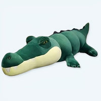 Alligator Kuscheltier Blau 100 cm