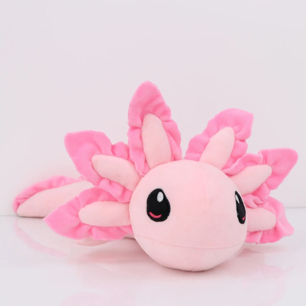 Axolotl Kuscheltier Mit Großen Kiemen