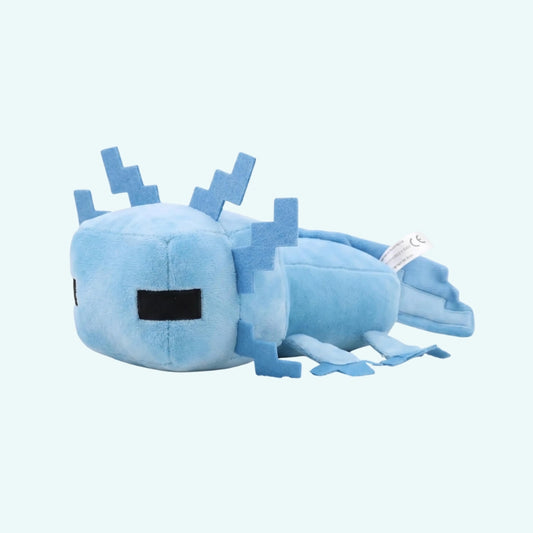 Axolotl Plüschtier Im Pixel Design