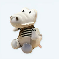 Baby Krokodil Kuscheltier Grau 70 cm