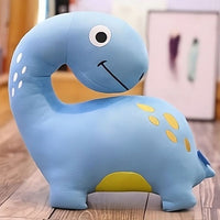 Blaues Dino Kuscheltier Als Geschenkidee