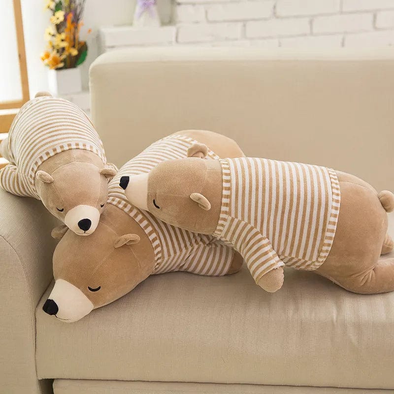 Brauner Riesen Teddybär Mit Kleidung Mit Pullover 90 cm