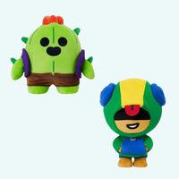 Brawl Stars Spike Und Leon Plüschtier Set