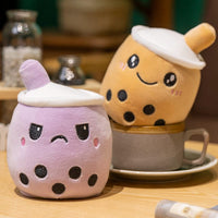 Bubble Tea Kuscheltier Wendbar