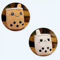 Bubble Tea Kuscheltier Zum Wenden