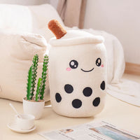 Bubble Tea Kuscheltiere Weiß 65 cm
