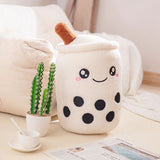 Bubble Tea Kuscheltiere Weiß 65 cm