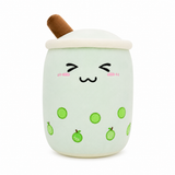 Bubble Tea Plüschtier 70 cm Vert yeux fermés