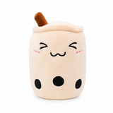 Bubble Tea Plüschtier 70 cm Blanc yeux fermés