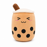 Bubble Tea Plüschtier 70 cm Chocolat yeux fermés