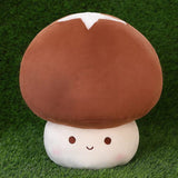 Buntes Pilz Plüschtier Braun 30 cm