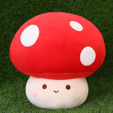 Buntes Pilz Plüschtier Rot 30 cm