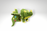 Buntes Triceratops Kuscheltier