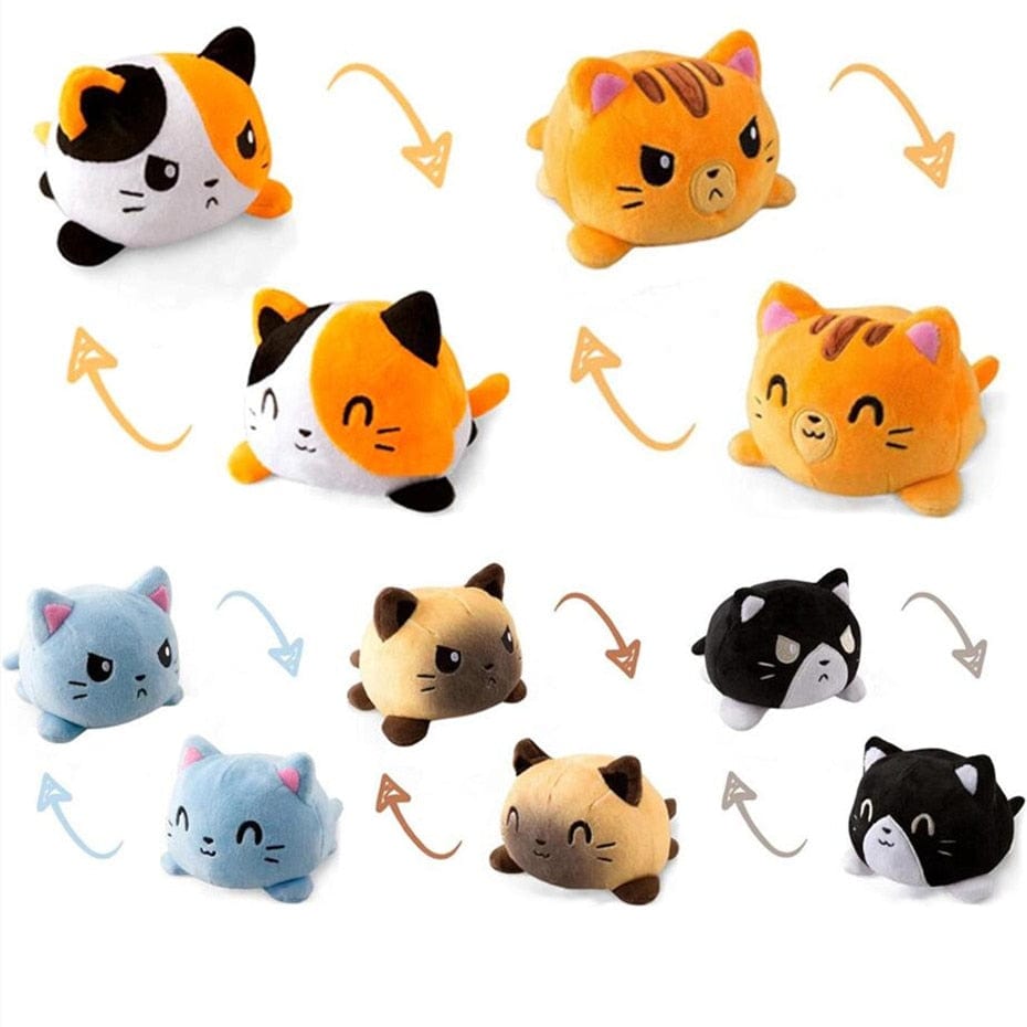 Buntes Wendbares Katzen Kuscheltier