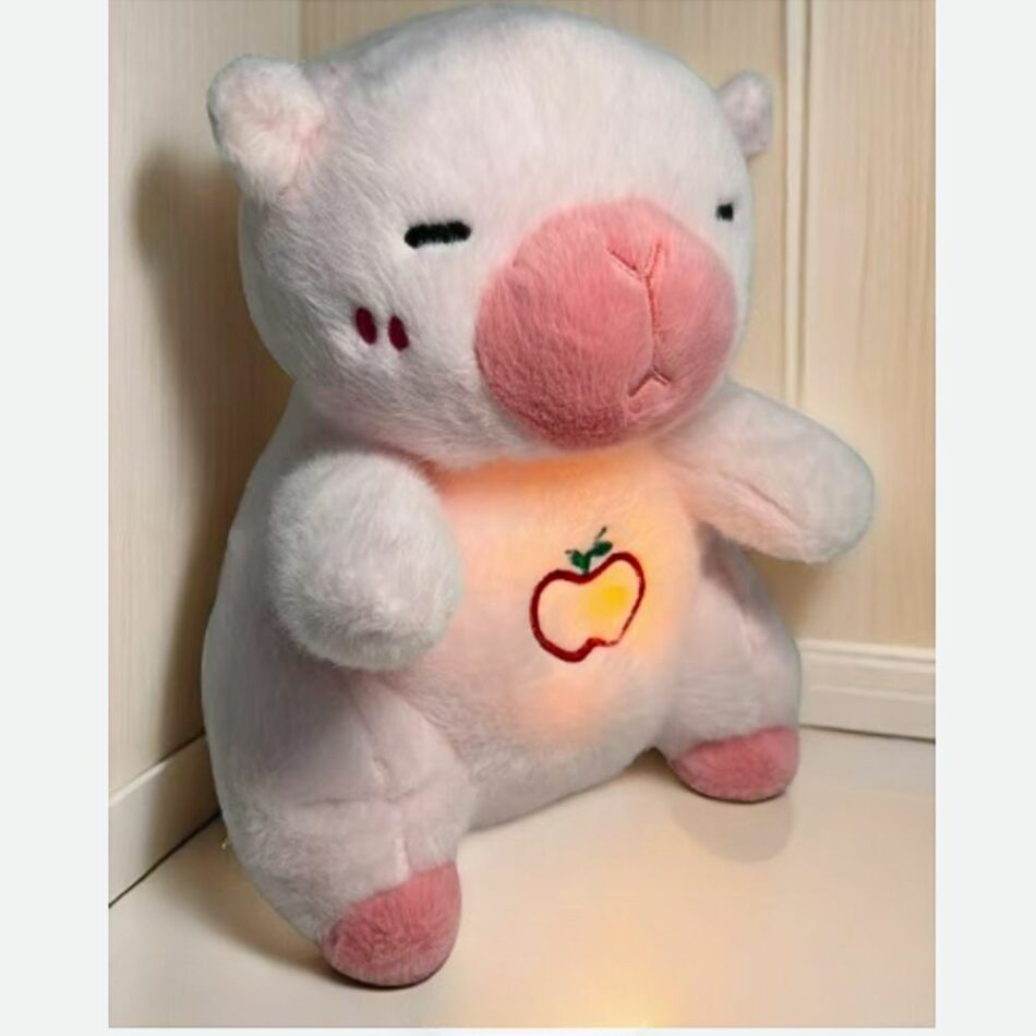 Capybara Stofftier Rosa