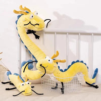 Chinesischer Drache Kuscheltier Gelb