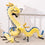 Drache Kuscheltier Chinesisch Gelb