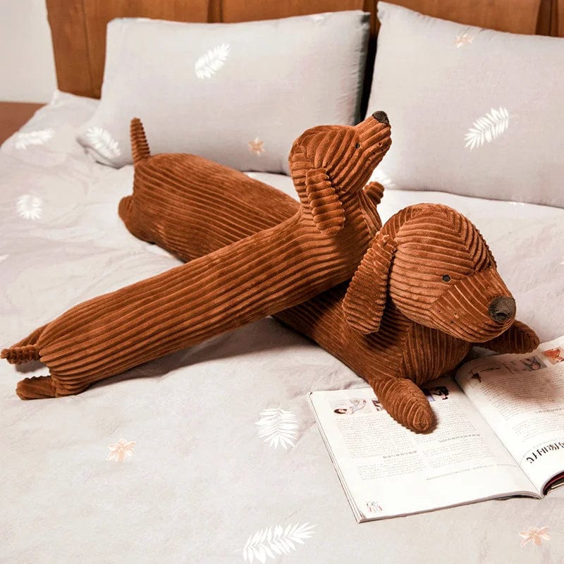 Dackel Kuscheltier Braun Und Flauschig