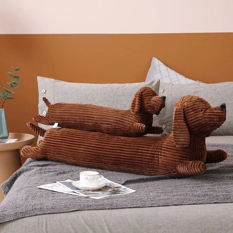 Dackel Kuscheltier Braun Und Flauschig