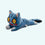 K-Pop Demon Hunters Kuscheltier Derpy Tiger Liegend