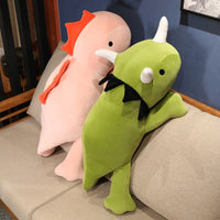 Dino Kuscheltier Mit Mähne Und Hörnern