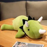 Dino Kuscheltier Mit Mähne Und Hörnern 80 cm Grün