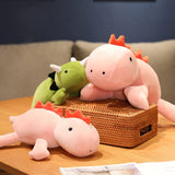 Dino Kuscheltier Mit Mähne Und Hörnern