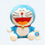 Anime Kuscheltier Doraemon Lachend