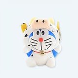 Doraemon Plüschtier Im Kuh-Kostüm