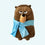 Duolingo Kuscheltier Falstaff Teddy