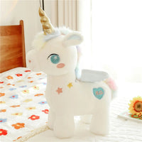 Einhorn Kuscheltier Mit Flügel Blau 25 cm