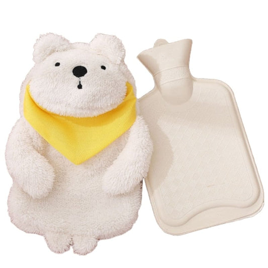 Eisbär Wärmflasche Kuscheltier