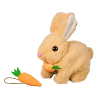 Elektrischer Osterhase Plüschtier Mit Licht Braun