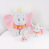 Flauschiges Dumbo Plüschtier Hellgrau