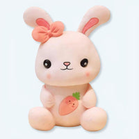 Flauschiges Rosa Häschen Plüschtier 35 cm
