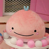 Flauschiges Wal Kuscheltier Rosa