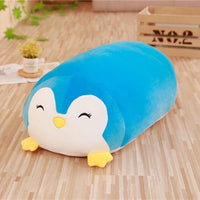 Fröhliches Blaues Pinguin Plüschtier 90 cm