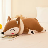 Fuchs Kuscheltier Liegend 90 cm Braun