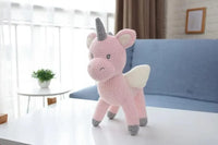Gehäkeltes Einhorn Kuscheltier Rosa