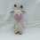 Kuscheltier Giraffe Gehäkelt Mit Rosa Schnauze