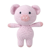 Gehäkeltes Rosa Schwein Kuscheltier