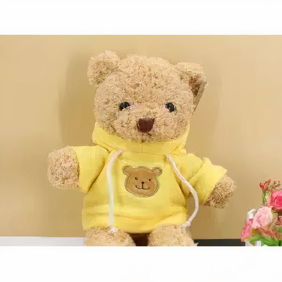 Gelber Teddybär Kuscheltier